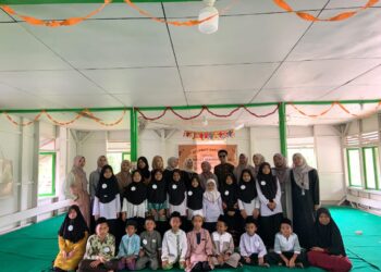 Mahasiswa KKN Nagari Lareh Nan Panjang Selatan Gelar Semarak 1 Muharram