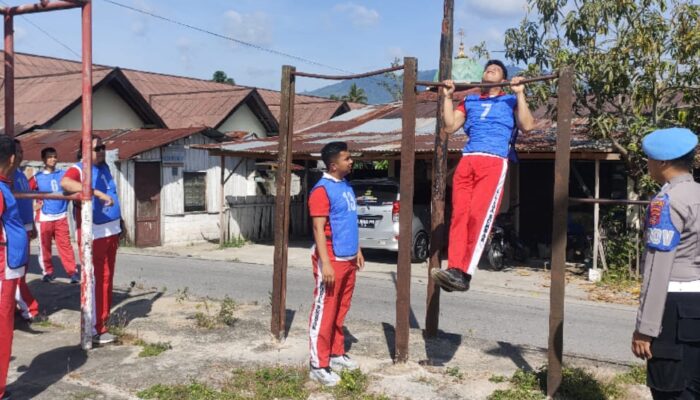 UKP 2025, Personel Polres Solok Kota Laksanakan Tes Bela Diri dan Jasmani