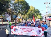 Ratusan Siswa SLB Bukittinggi Ikuti Pawai Turnamen Disabilitas Bang Wako Cup 