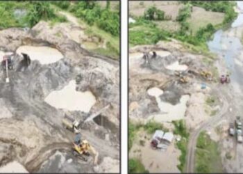 Walhi mencatat, total luasan lahan tambang ilegal di seluruh wilayah Sumbar diperkirakan mencapai 10 ribu hektare lebih.