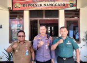 Camat Nanggalo dan Danramil 06 Koto Tangah Hadiri HUT Bhayangkara ke-78 di Polsek Nanggalo