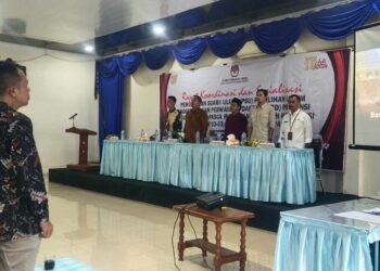 KPU Pasbar Gelar Rakor Sosialisasi PSU DPD 