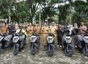 Solsel Salurkan 18 Motor untuk Tim PKH