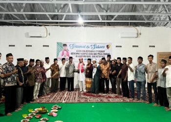 Doa Bersama dan Syukuran Menempati Gedung Baru SMA Praja Sumbar di Kampung Baru
