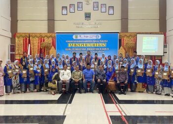 44 Guru Penggerak Padang Pariaman dikukuhkan oleh Bupati. Mereka diharapkan mampu menghadirkan perubahan dan inovasi baru.