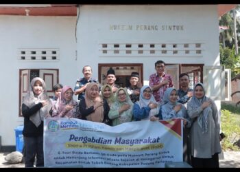 Pengabdian Dosen UNP:  Perkenalkan E-Tour Guide Berbasis QR Code di Museum Perang Sintuk Padang Pariaman