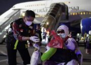 Jemaah Haji Padang Panjang Pulang ke Tanah Air