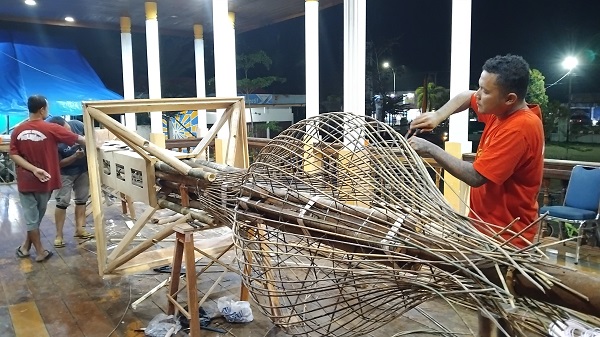 Dinas Pariwisata dan Kebudayaan mengalokasikan anggaran pembuatan Tabuik Subarang dan Tabuik Pasa sebanyak Rp400 juta