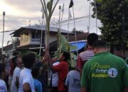 Anak-anak Ramaikan Arak-arakan Maambiak Batang Pisang Tabuik Subarang