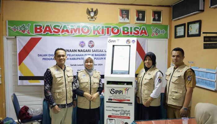 PkM UNP Lahirkan SIPIPI, Aplikasi Inovasi Digital di Nagari Sariak Laweh