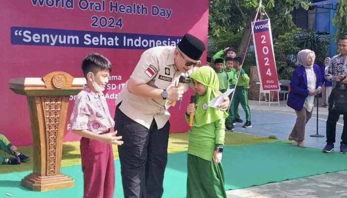 Ratusan Siswa di Padang Diedukasi Rawat Gigi dan Mulut