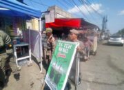 Bandel, PKL  di Depan UPI Ditertibkan