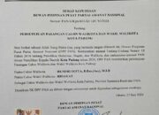 Usai Gerindra, DPP PAN Resmi Usung Hendri Septa-Hidayat pada Pilkada Padang