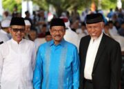 Tiga Gubernur Sumbar Duduk Bersama di Peresmian Masjid Raya Syekh Khatib Al-Minangkabawi