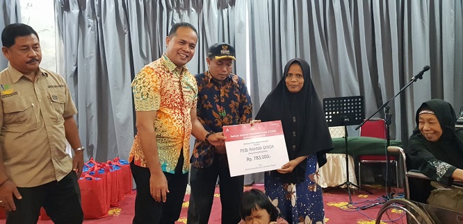 Sebanyak 293 Penyandang Disabilitas Kabupaten Sijunjung menerima bantuan Asistensi Rehabilitasi Sosial (Atensi) dari Kementerian Sosial