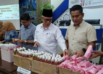 Hati Hati Belanja Lewat Online, BBPOM di Padang Sita Obat Tradisional Tanpa Izin