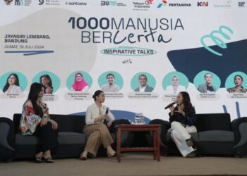 Konsisten Utamakan Kesehatan Mental Karyawan, Kementerian BUMN Gelar Roadshow 1000 Manusia Bercerita di Jawa Barat