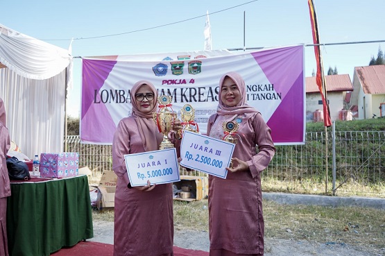 TP-PKK Solsel berhasil memperoleh predikat terbaik dalam ajang Jambore TP PKK tingkat Provinsi Sumatra Barat