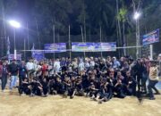 Jorong Lurah Nan Tigo Nagari Salayo Gelar Pertandingan Volly se Sumatera Barat