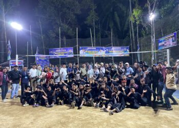 Jorong Lurah Nan Tigo Nagari Salayo Gelar Pertandingan Volly se Sumatera Barat