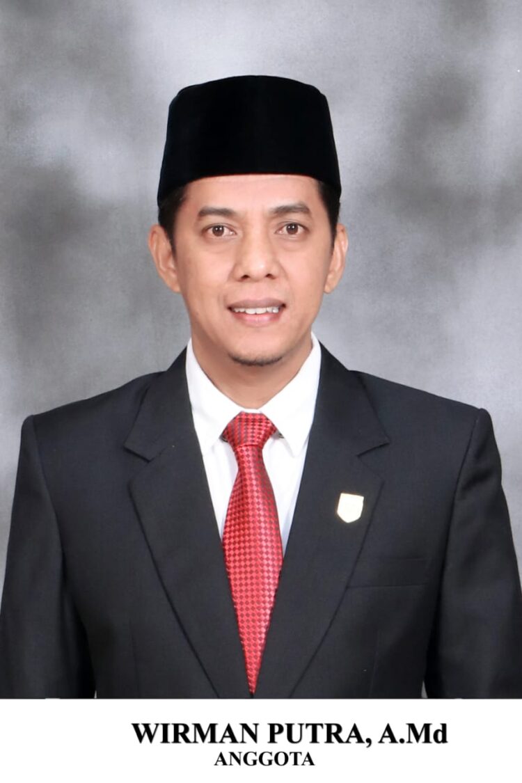 Anggota DPRD Payakumbuh Wirman Putra