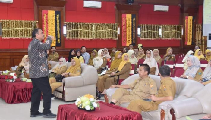 Dinas Perpustakaan dan Kearsipan Kota Pariaman Sosialisasikan Sadar Arsip ke OPD