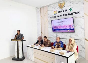 Puskesmas Air Santok Kota Pariaman sudah menerima 14 kunjungan dalam kaji tiru pelaksanaan Puskesmas ILP program Kemenkes