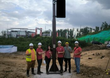 Kolaborasi PINS dan CHT INFINITY Dirikan Smart Pole Pertama di IKN