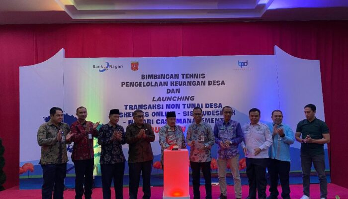 Diluncurkan Bank Nagari, Agam jadi Percontohan Aplikasi Siskeudes Kemendagri