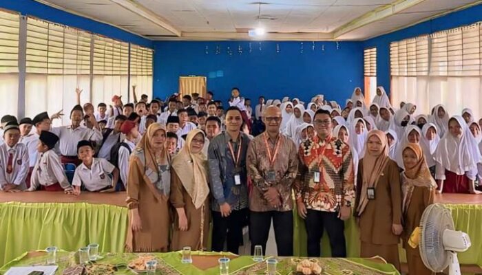 Ratusan Siswa SMPN 3 Solsel Antusias Buka Rekening BNI