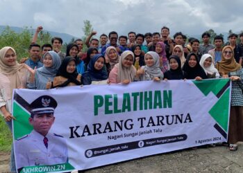 Pelatihan Karang Taruna Sungai Janiah Talu untuk Pembangunan Nagari yang Berkelanjutan