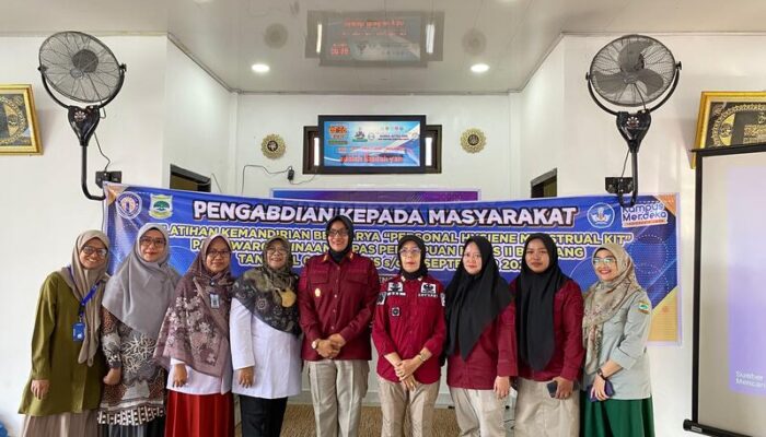 Menjangkau Kesehatan Reproduksi bagi Narapidana Perempuan, Universitas Mercubaktijaya dan Dharma Andalas Berikan Edukasi Personal Hygiene di Lapas Kelas IIB PADANG