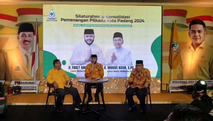 Dukung Fadly-Maigus,Golkar Padang Yakin “Pecah Telur” Menang Pilkada
