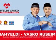 Mahyeldi-Vasco Bakal Deklarasi di Bukittinggi dan Padang