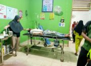 Pengendara Sepeda Motor Bertabrakan dengan Avanza di Jalan Lintas Gunung Medan