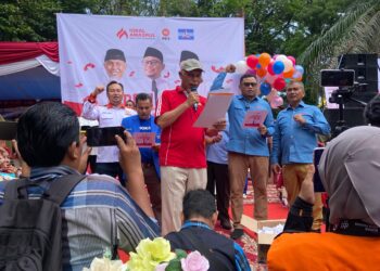 Ribuan Kader dan Simpatisan Padati Deklarasi Iqbal Amasrul Maju Pilkada Padang