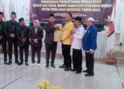 Hamsuardi – Kusnadi Paslon Pertama Datangi KPU Pasbar