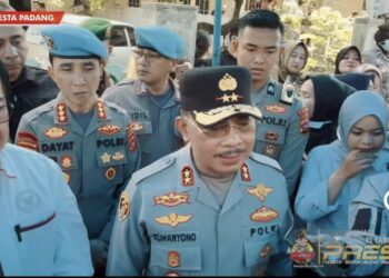 Kapolda Sumbar Irjen Suharyono