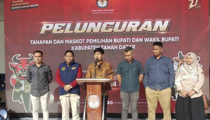 Cupa Wija Resmi Diluncurkan  Sebagai Maskot Pilkada Tanah Datar
