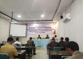 Bawaslu Pasbar Adakan Rakor Sentra Gakkumdu