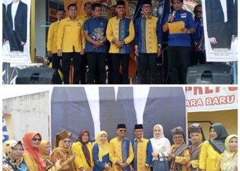 Safar-Darman Daftar ke KPU, Warga Antusias Ikuti Arak-Arakan