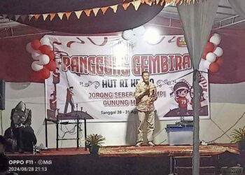 Wali Nagari Gunung Medan Khairul Rasyid Dt Sinaro. MARYADI