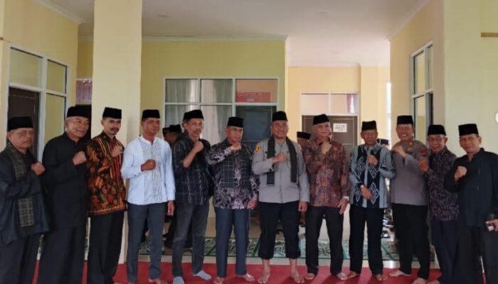 Kapolres Solok Kota AKBP Abdus Syukur Felani Silaturahmi dengan Tokoh Adat