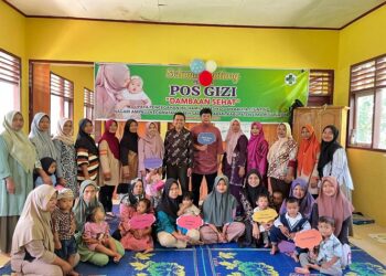 Nagari Ampalu menggelar program pos gizi dambaan sehat sebagai salah satu program untuk meningkatkan kesadaran masyarakat akan pentingnya gizi seimbang.
