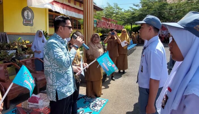 210 Pelajar SMAN 2 Sungai Tarab Dikukuhkan jadi Duta Keterbukaan Informasi
