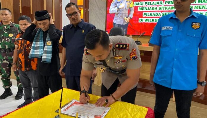 Solok Selatan Deklarasikan Kabupaten Anti Tawuran dan Balap Liar
