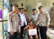 Peduli Pada Disabilitas, Kapolres Solok Kota Abdus Syukur Felani Berikan Bantuan