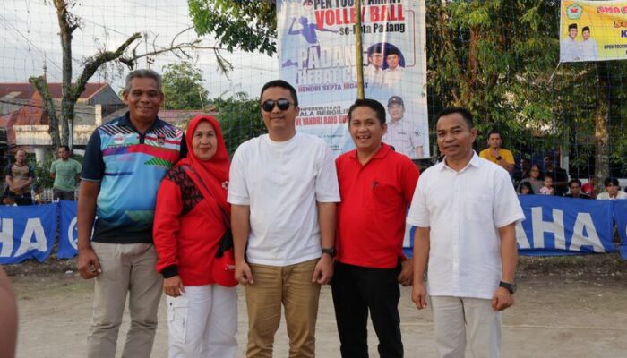 Turnamen Volleyball Piala Evi Yandri Rajo Budiman, Pasangan Hebat Aktifkan Porkot Padang
