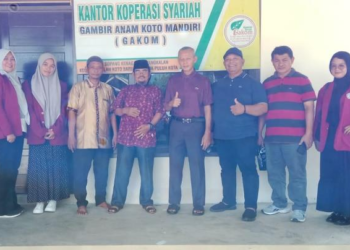 UM Sumbar Kembangkan Produk Gambir di Koperasi Produsen Syariah Gambir Anam Koto Mandiri