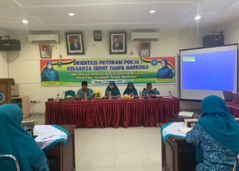 TP PKK Kota Solok Gelar Orientasi Keluarga Sehat Tanpa Narkoba